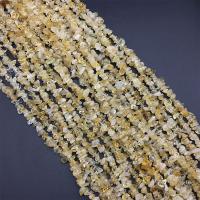 Natürlicher Citrin Perlen, Gelbquarz Perlen, DIY, gelb, 5x8mm, ca. 230PCs/Strang, verkauft per ca. 31.5 ZollInch Strang