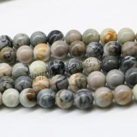 Picasso Jasper Beads Round polished DIY mixed colors Sold Per Approx 15 Inch Strand