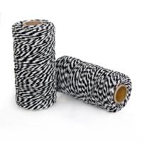Pamučni kabel, Pamuk, modni nakit & možete DIY, više boja za izbor, 2mm, 100m/spool, Prodano By spool