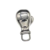 Titanium Steel Pendants Boxing Glove original color Approx 8mm Sold By Bag