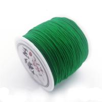 Polyamide Cord, fashion jewelry & DIY, more colors for choice, 0.80mm, 50m/Spool, Sold By Spool