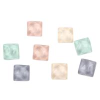 Hair Accessories DIY Findings Acrylic Square wavy grain Approx 2.5mm Sold By Lot