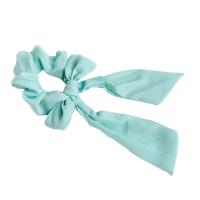Headband, Cloth, Round, for woman & with ribbon bowknot decoration, more colors for choice, 300mm, Sold By Strand