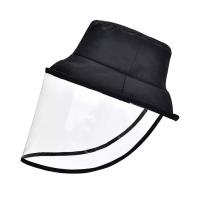Druppels & Stofdicht Face Shield Hat, Katoen, plated, mode sieraden & voor vrouw, zwart, 490x1800mm, Verkocht door Strand