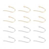 Stainless Steel Hook Earwire, plated, fashion jewelry & for woman, more colors for choice, 18x14x7mm, 100PCs/Bag, Sold By Bag