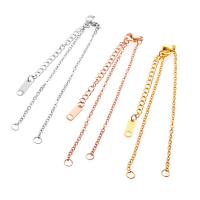 Stainless Steel Jewelry Chain plated fashion jewelry & for woman Sold By Bag