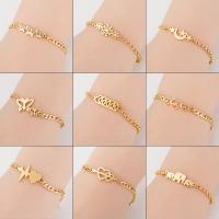 Stainless Steel Jewelry Bracelet plated fashion jewelry & for woman Sold By Strand