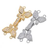 Cubic Zirconia Micro Pave Brass Pendant, fashion jewelry, more colors for choice, Sold By PC