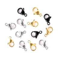 Stainless Steel Lobster Claw Clasp, plated, DIY & different size for choice, more colors for choice, 200PCs/Bag, Sold By Bag