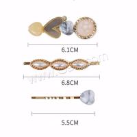 Hair Slide Zinc Alloy for woman Sold By PC