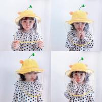 Cotton Face Shield Hat droplets-proof & sun protection & Unisex 48-52cm Sold By PC
