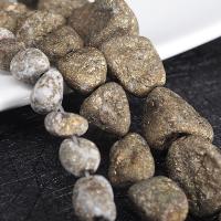 Golden Pyrite Beads DIY Sold By Strand