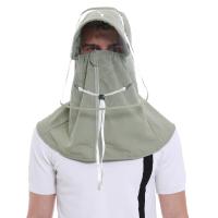 Droplets & Dustproof Face Shield Hat Cotton Unisex Cap Lengthuff1a50cm  Hat girthuff1a67cm Sold By PC