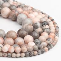 Agate perle, Pink Agate, Krug, uglađen, roze, 98PC/Strand, Prodano By Strand