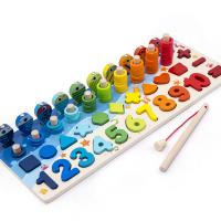 Learning & Educational Toys, Wood, for children, more colors for choice, 420x150x70mm, Sold By Set