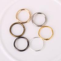 Jern åben hoppe ring, Donut, forgyldt, du kan DIY & forskellig størrelse for valg, flere farver til valg, nikkel, bly & cadmium fri, Solgt af Bag