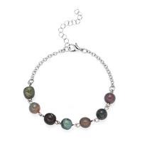 Bracelet en alliage de zinc, bijoux de mode & pour femme, multicolore, Vendu par PC