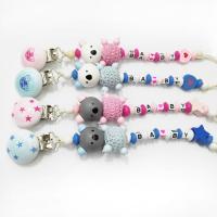 Wood Pacifier Holder, DIY & different styles for choice, more colors for choice, 150mm, Sold By PC