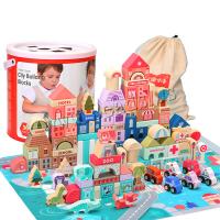 Brick Toys, Wood, for children, more colors for choice, 225x225x225mm, Sold By Set