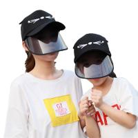 Droplets & Dustproof Face Shield Hat Cotton with Plastic droplets-proof & breathable & anti ultraviolet Sold By PC