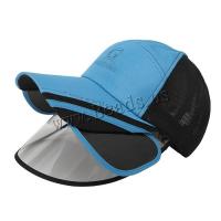 Dråber & Støvtæt ansigtsskærm hat, Bomuld, med Plastic, sliplets-bevis & Åndbar & Justerbar, flere farver til valg, 55-60cm, Solgt af PC