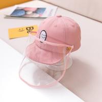 Droplets & Dustproof Face Shield Hat, Cotton, droplets-proof & detachable, more colors for choice, 460mm, Sold By PC