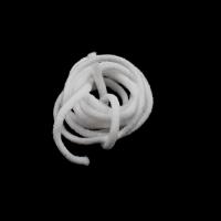 Elastic Thread Elastic Thread, white, nickel, lead & cadmium free, 3x3mm, Length:970 m, 1000G/Bag, Sold By Bag