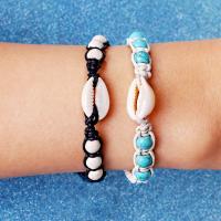 Shell Jewelry Bracelet, plated, Bohemian style & adjustable & for woman, more colors for choice, 15mm, Sold Per Approx 5.5 Inch Strand
