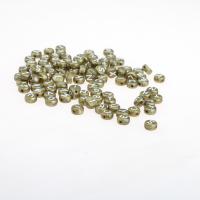 Alphabet Acrylic Beads Round miracle nickel lead & cadmium free Sold By Bag