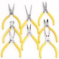 Iron Plier Set, plier, with Plastic, plated, durable, more colors for choice, 19.9x16.1cm, Sold By Set
