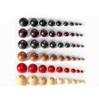 Perles en bois, Schima Superba, Rond, DIY & normes différentes pour le choix, plus de couleurs à choisir, Vendu par PC