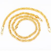 Zinc Alloy Jewelry Sets bracelet & necklace plated fashion jewelry & Unisex nickel lead & cadmium free Sold By Strand