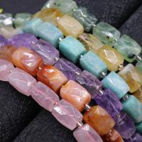 Natural Quartz Jewelry Beads, irregular, polished, DIY & different materials for choice & faceted, more colors for choice, 15-17mm, Approx 20PCs/Strand, Sold By Strand