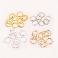 Iron Open Jump Ring, plated, fashion jewelry & different size for choice & for woman, more colors for choice, 50PCs/Bag, Sold By Bag