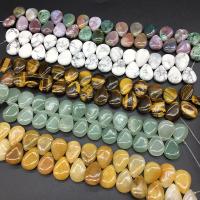 Mixed Gemstone Beads, Teardrop, polished, DIY & different materials for choice, more colors for choice, 13x18mm, Approx 28PCs/Strand, Sold By Strand