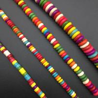 Türkis Perlen, Synthetische Türkis, poliert, DIY & verschiedene Stile für Wahl, gemischte Farben, verkauft von Strang