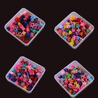 Plastic Hair Claw Clip, different packing style for choice & for children & different styles for choice, mixed colors, Sold By Box