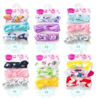 Headband Cloth Bowknot three pieces & for children Sold By Bag