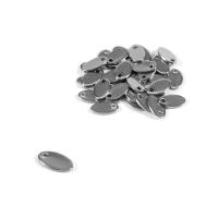 Stainless Steel Extender Chain Drop, plated, DIY, 6x3.50mm, 100PCs/Bag, Sold By Bag