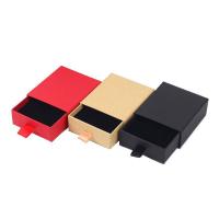 Smycken Gift Box, Papper, med Svamp, utan stenar bara en inställning, fler färger för val, 70x80x30mm, Säljs av PC