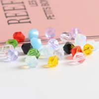 Fashion Glass Beads, Rhombus, plated, DIY, more colors for choice, 3mm, Approx 135PCs/Strand, Sold By Strand