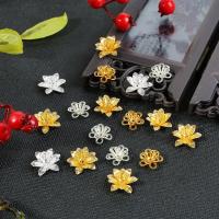 Brass Bead Cap, Flower, DIY & different styles for choice, more colors for choice, Sold By PC