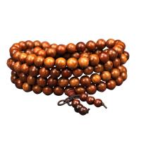 Wrist Mala, Padauk, Round, Unisex & different size for choice, nickel, lead & cadmium free, 108PCs/Strand, Sold By Strand