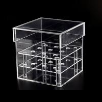 Acrylic Preserved Flower Box, transparent & different size for choice, Sold By PC