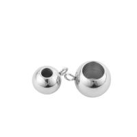 Stainless Steel Large Hole Beads plated Sold By Bag