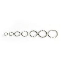 Edelstahl offene Ringe, Kreisring, DIY & verschiedene Größen vorhanden, originale Farbe, 200PCs/Tasche, verkauft von Tasche