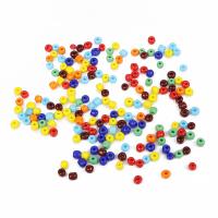 Solid Color Glass Seed Beads, DIY & different size for choice, more colors for choice, Sold By Bag