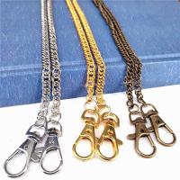 Copper Coated Iron Chain, plated, different length for choice & twist oval chain, more colors for choice, Sold By Strand