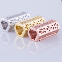Brass Tube Beads, DIY, more colors for choice, 18x7mm, Sold By PC