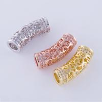 Brass Tube Beads, DIY, more colors for choice, 20x6.5mm, Sold By PC